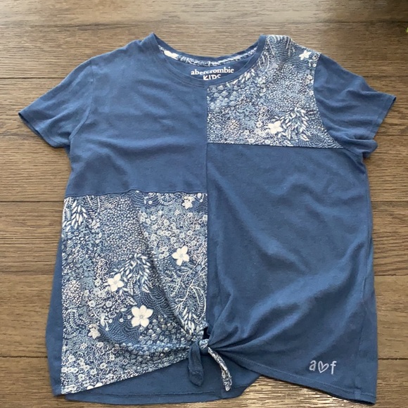 Abercrombie Kids twist front tie top girls 15/16 - Picture 2 of 4